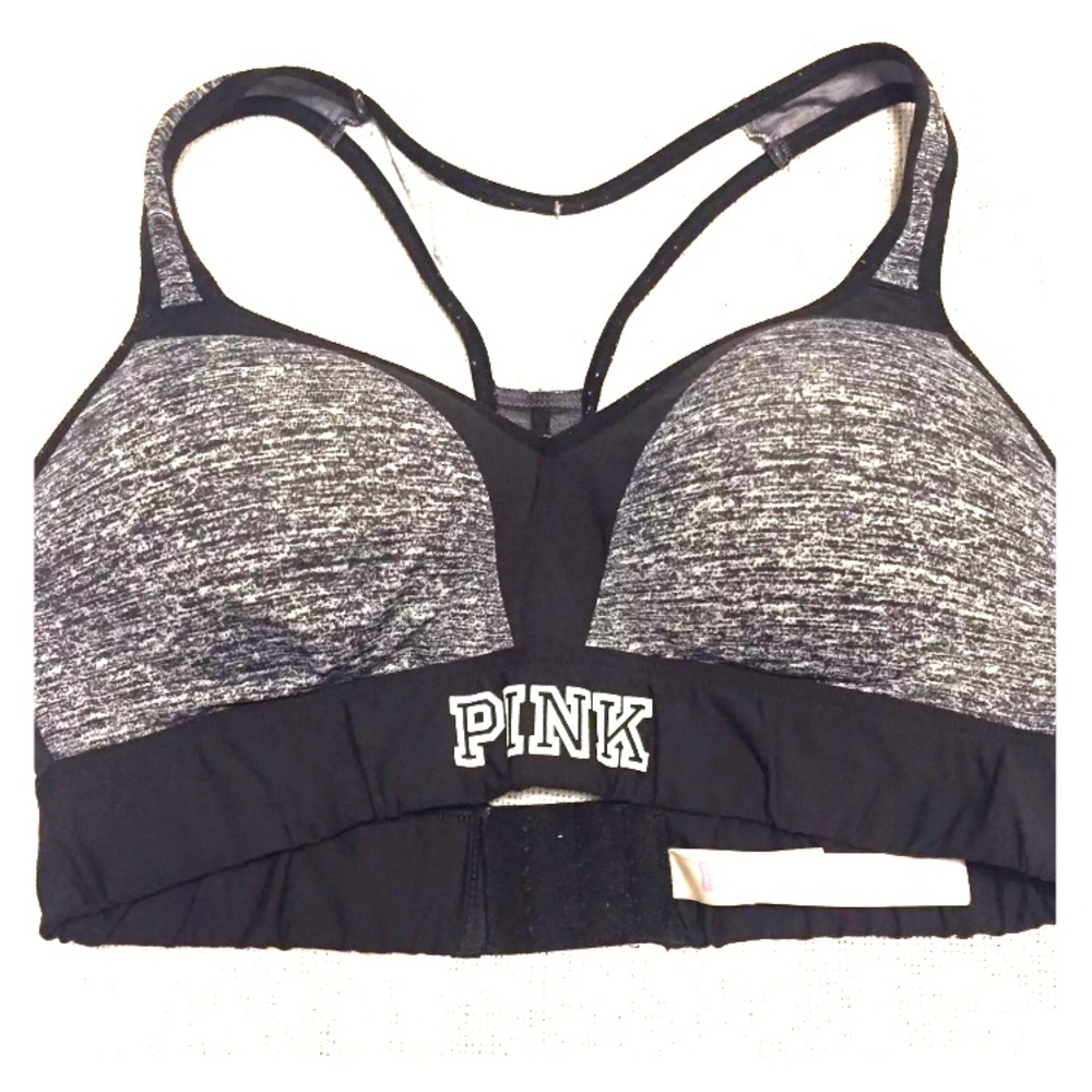 Pink work out bra let.